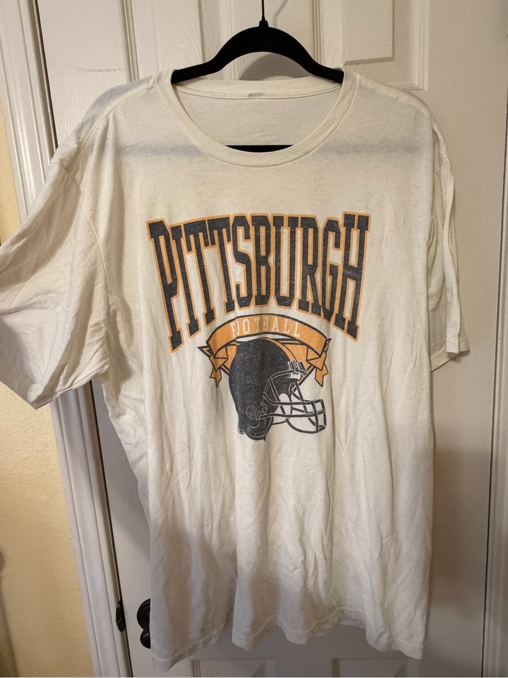 Pittsburgh Football Graphic Tee - White